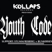 Liverapport: Youth Code (+ Bunkersex, Stumm/Risberg), Stockholm