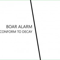 Boar Alarm – “Conform to Decay”