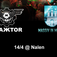 Liverapport: Trakktor (+Massiv in Mensch) 20170414, Stockholm